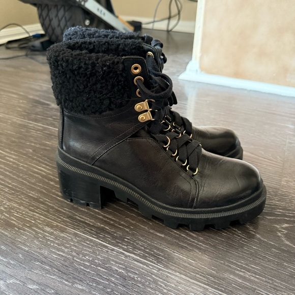 Alice and Olivia By Stacey Bendet Havis combat boots size 7.5 - Picture 1 of 8